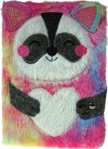 W&K Notes A5/40K z okładk± pluszow± MIX 4