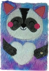 W&K Notes A5/40K z okładk± pluszow± MIX 6