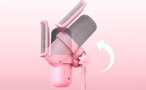 Mikrofon Onikuma ONIKUMA M630 Mikrofon Gamingowy USB Różowy 5