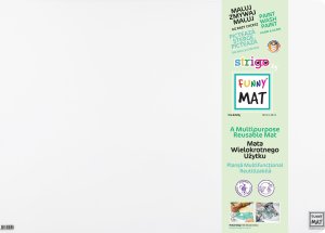 vidaXL Mata transparentna Bez wzoru Funny Mat STRIGO 2