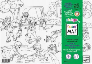 vidaXL Mata transparentna Plac Zabaw Funny Mat STRIGO 2