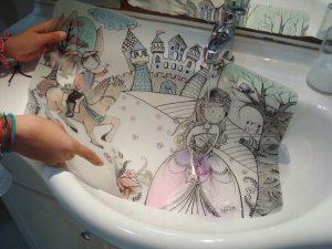 vidaXL Mata transparentna Plac Zabaw Funny Mat STRIGO 3