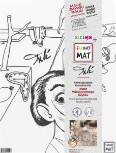 vidaXL Mata transparentna Dali Funny Mat STRIGO 6