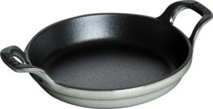 STAUB Okrągłe mini naczynie do pieczenia i zapiekania Staub - 250 ml, Grafitowy 1