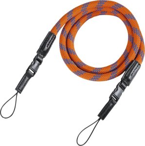 Hama Hama Camera Strap  Braid 120 orange/blue 1