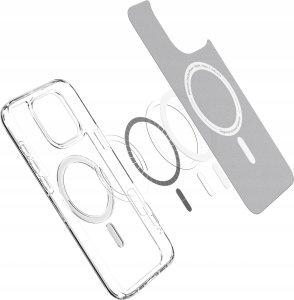 Spigen Crystal Hybrid MagSafe, white - iPhone 6.3" 2024 7