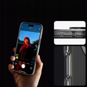 Spigen Crystal Hybrid MagSafe, white - iPhone 6.9" 2024 8