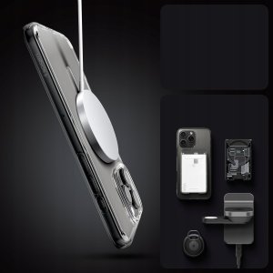 Spigen Crystal Hybrid MagSafe, white - iPhone 6.9" 2024 9