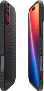 Spigen Spigen Liquid Air, matte black - iPhone 6.1" 2024 6