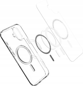 Spigen Ultra Hybrid MagSafe, white - iPhone 6.1" 2024 8