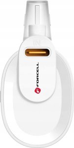 Powerbank ForCell FORCELL F-ENERGY Power Plug F5K3 powerbank 5 000mAh z wbudowanym złączem do Lightning 8-PIN PD 20W biały 4