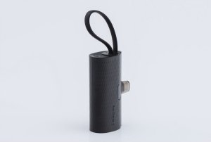 Powerbank ForCell FORCELL F-ENERGY Power Plug F5K3 powerbank 5 000mAh z wbudowanym złączem Typ C PD 20W czarny 2
