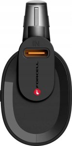 Powerbank ForCell FORCELL F-ENERGY Power Plug F5K3 powerbank 5 000mAh z wbudowanym złączem Typ C PD 20W czarny 6