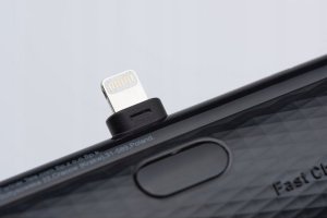 Powerbank ForCell FORCELL F-ENERGY Power Plug F5K3 powerbank 5 000mAh z wbudowanym złączem do Lightning 8-PIN PD 20W czarny 6