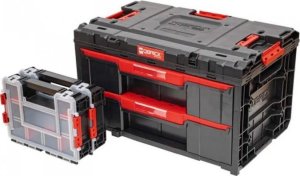 Qbrick ZESTAW QBRICK SYSTEM ONE DRAWER PROMO SET 1 RED 1