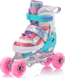 Rolki Meteor Rolki 4w1 Meteor Lunar S 30-33 Uniwersalny 8