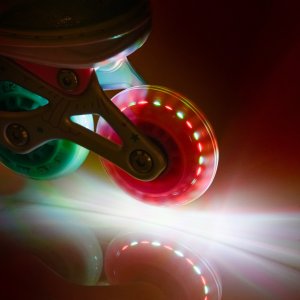 Rolki Meteor Rolki 4w1 Meteor Mermaid różowy S 30-33 Uniwersalny 11