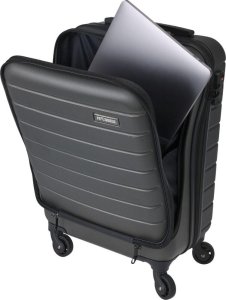 ProWorld WALIZKA PODRÓŻNA KABINOWA 20 CALI Z KOMORĄ NA LAPTOPA PROWORLD ANTRACYT 5