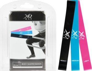 XQMax ZESTAW 3 GUM TAŚM DO ĆWICZEŃ STRETCH BAND XQMAX 1