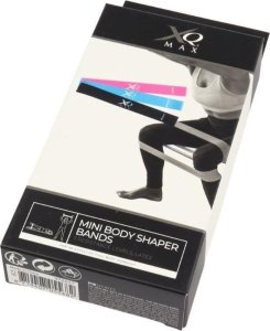 XQMax Mini Band różne poziomy oporu w zestawie wielokolorowy 3 szt. 3