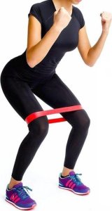 XQMax Mini Band różne poziomy oporu w zestawie wielokolorowy 3 szt. 8