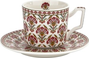 DUO Kpl.2 filiżanek ze spodkami 120 ml Carnatio do espresso 2