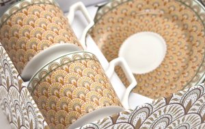 DUO Kpl.2 filiżanek ze spodkami 120 ml Solis do espresso 8