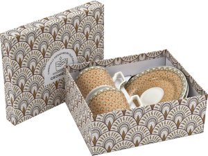 DUO Kpl.2 filiżanek ze spodkami 120 ml Solis do espresso 9