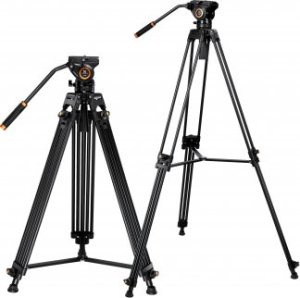 Statyw K&F Statyw video K&F Concept VA18 z głowicą VH081 6