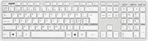 Klawiatura Jobmate Matting 508103 klawiatura USB QWERTY Skandynawia Srebrny, Biały 1