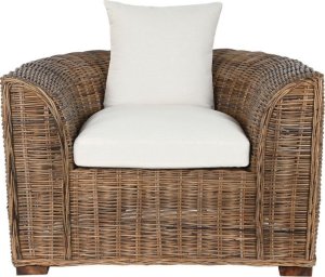 Bigbuy Home Fotel Home ESPRIT Naturalny Ceimnobrązowy 100 x 85 x 68 cm 1