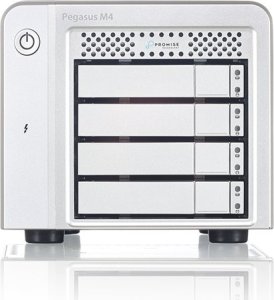 Macierz dyskowa Promise Promise Technology Pegasus M4 macierz dyskowa 8 TB Tower Biały 1