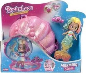 Figurka Magic Box KOOKYLOOS Kooky Mermaid Syrena Coral lalka, figurka 1