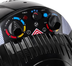 Activeshop Gabbiano suszarka stojąca Centurion LVI-203S trzy prędkości ionic czarna 7
