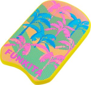 Arena Deska do pływania unisex Funkita Kickboard Poka Palm 1