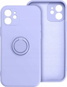 OEM Futerał SILICONE RING do IPHONE 16 Plus fioletowy 1