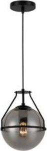 Lampa wisząca GTV GTV Drop OS-DRO2-10-DEC lampa wisząca zwis 1x25W E27 czarna/dymiona 1