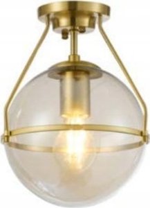 Lampa sufitowa GTV GTV Drop OS-DRO-40-DEC plafon lampa sufitowa 25W E27 złoty/transparentny 1