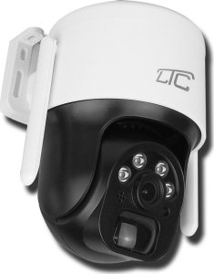 Kamera IP Vega VISION KAMERA SOLARNA OBROTOWA ZEWN.LTC BIAŁA IP66 PTZ WIFI IP 3 MPIX PANEL 3W USB-C 5V AKU.9600MAH 320* (APP TUYA/IOS/ANDROID)> 1