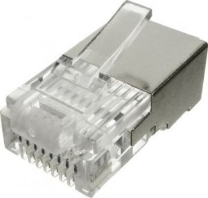 Triton Wtyk modularny WM8p8c (RJ-45), kat. 5e, na przewód okrągły, drut, ekranowane 1