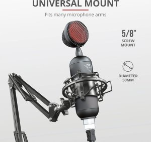 Mikrofon Trust MIKROFON GAMINGOWY STREAMINGOWY USB GXT 244 BUZZ TRUST 6