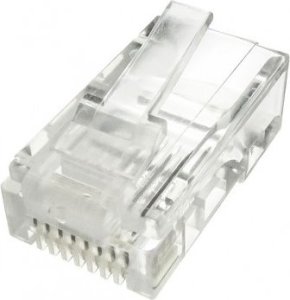 Triton Wtyk modularny WM8p8c (RJ-45), kat. 5e, na przewód okrągły, drut 100 szt 1