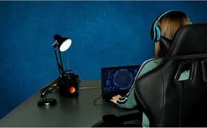 Krzesło biurowe Dunmoon Fotel gamingowy - czarny Dunmoon 24243 17