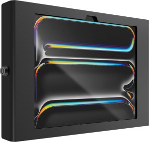 Uchwyt Compulocks Compulocks iPad Pro M4 11" (2024), Apex Secured Enclosure Wall Mount - Gehause - fur Tablett - Glasbefestigung, Raum - verriegelbar - hochwertiges Aluminium - Schwarz - Bildschirmgrosse: 27.94 cm (11") - Montageschnittstelle: 100 x 100 m 1