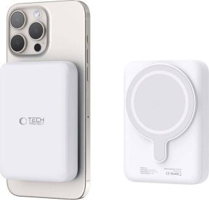 Powerbank Tech-Protect PB11 LifeMag 10000mAh Biały 5