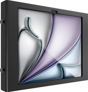 Uchwyt Compulocks Compulocks iPad Air M2 13" (2024), Apex Secured Enclosure Wall Mount - Gehause - fur Tablett - Glasbefestigung, Raum - verriegelbar - hochwertiges Aluminium - Schwarz - Bildschirmgrosse: 33.02 cm (13") - Montageschnittstelle: 100 x 100 m 1