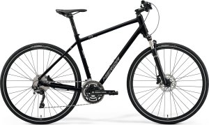 Merida Merida CROSSWAY 500 28" GLOSSY BLACK(MATT SILVER) Wybierz rozmiar ramy: M 1