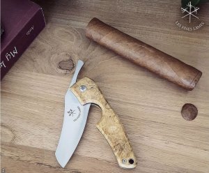 BaByliss Les Fines Lames TAGLIASIGARI LE PETIT ACACIA BURL WOOD 1