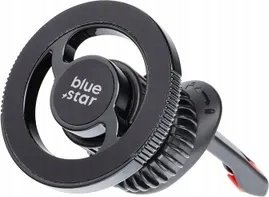 Blue Star BLUE STAR magnetyczny uchwyt samochodowy SMART LOCK X1 do kratki kompatybilny z MagSafe czarny 1