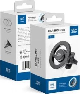 Blue Star BLUE STAR magnetyczny uchwyt samochodowy CLAMP do kratki wlotu kompatybilny z MagSafe 5
